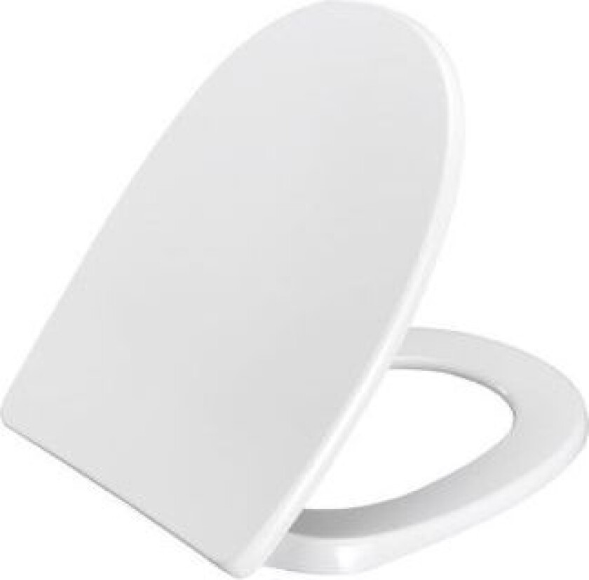 TOALETTSETE PRESSALIT NORDEN S1196 SOFTCLOSE HVIT