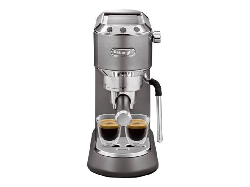 De'Longhi Dedica Arte EC885.GY - Kaffemaskin med cappuccinatore - 15 bar - grå