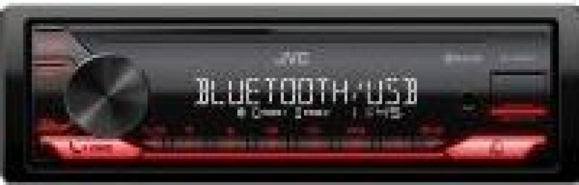 KD-X282BT bilradio - RØD