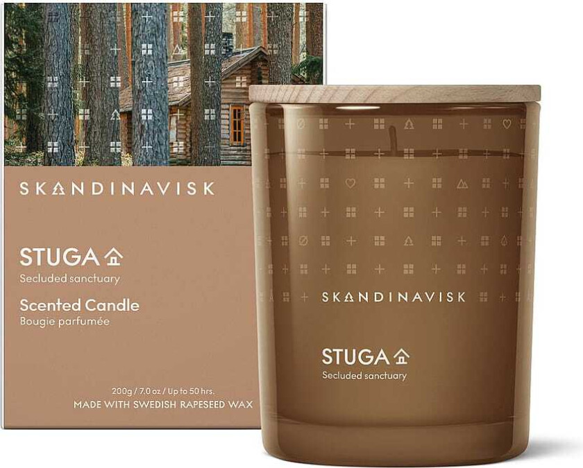 Stuga duftlys 200 g
