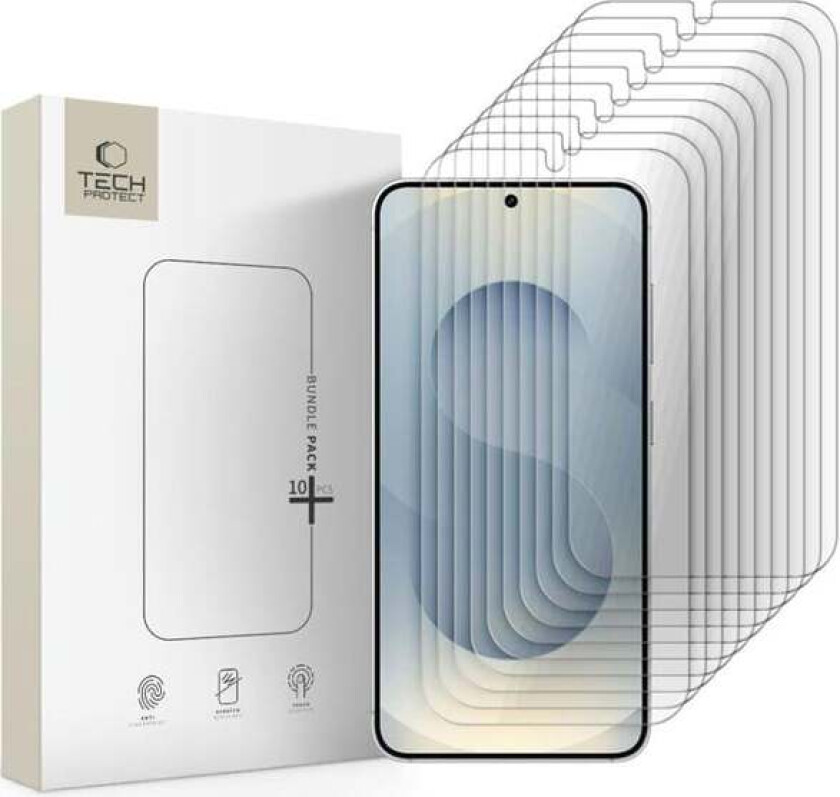 Tempered Glass Bundle 10-pack for Samsung Galaxy S24/S25