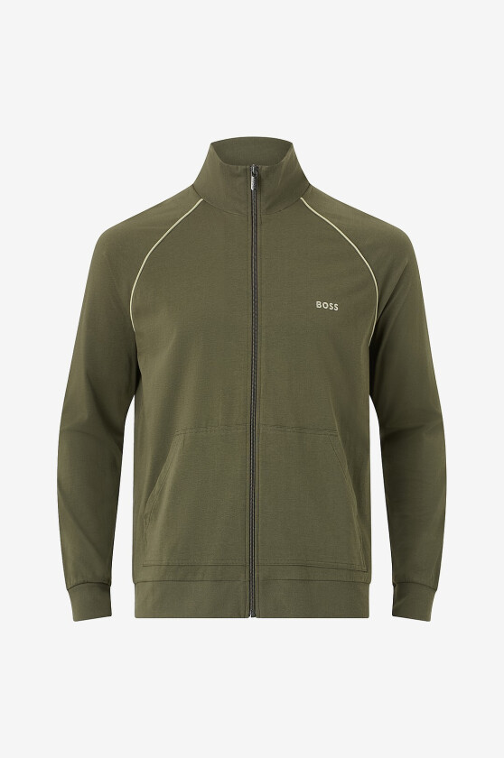 Collegegenser Mix&match Jacket Z 10259900 01 - Grønn