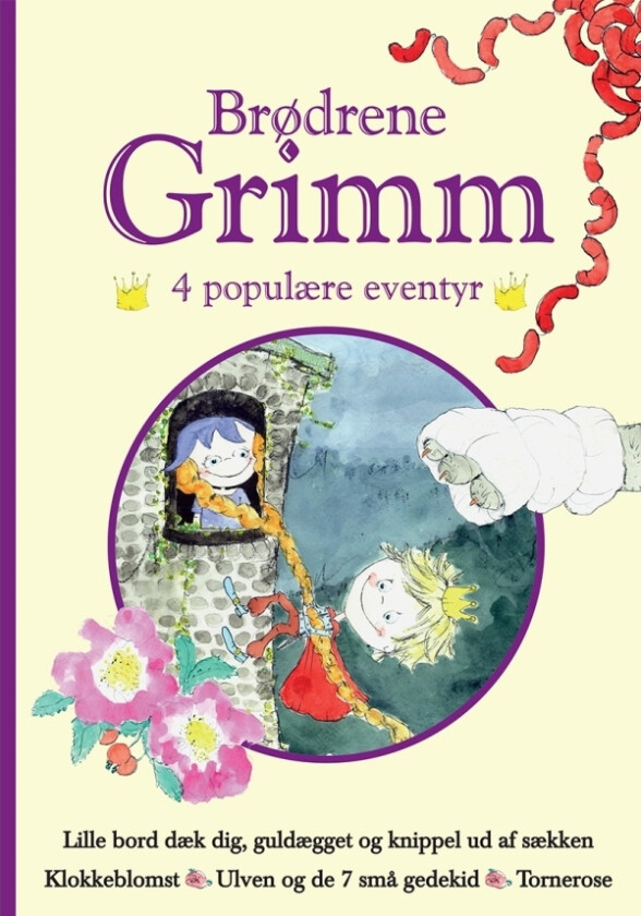 Brødrene Grimm - 4 populære eventyr Lilla | Brødrene Grimm | Språk: Dansk