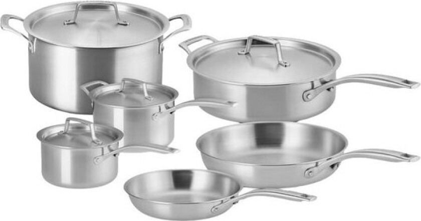 Bilde av Essential 3-ply Stainless Steel grytesett 6 deler