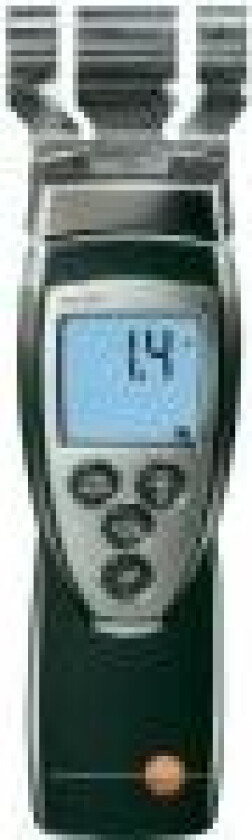 Bilde av testo 616 Materialefugtighedsmåler Måleområde bygningsfugt (område) 0 til 20 % vol Måleområde træ fugt (område) 0 til 50 % vol