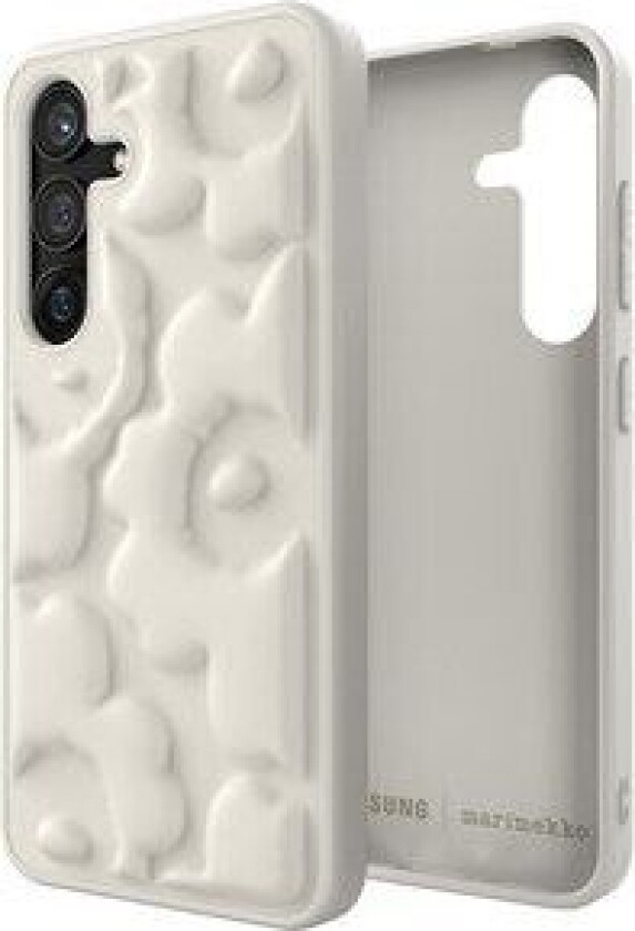 S24 Marimekko Embossed Case, Beige