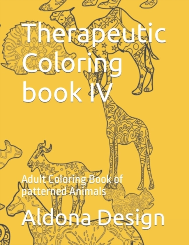 Therapeutic Coloring book IV av Aldona Design (Paperback)