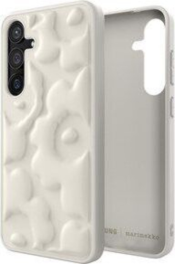 S24+ Marimekko Embossed Case, Beige