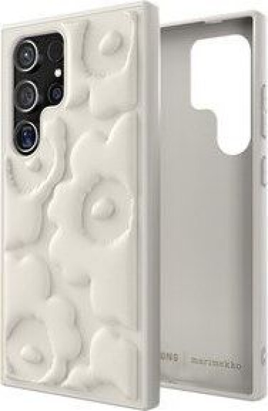 S24 Ultra Marimekko Embossed Case, Beige