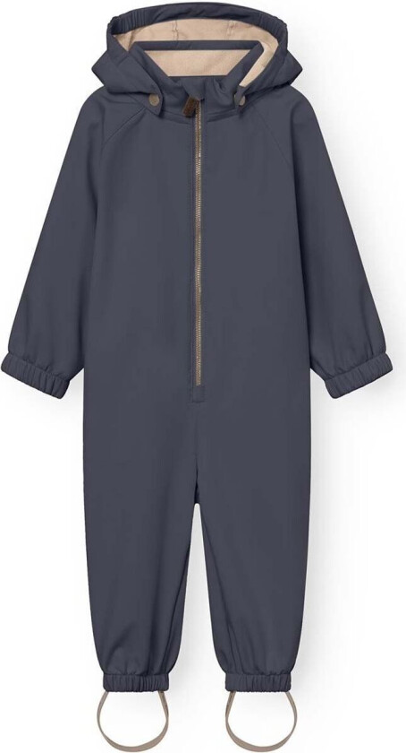 Mini A Ture Matarno softshelldress til baby, Ombre blue (80) 80
