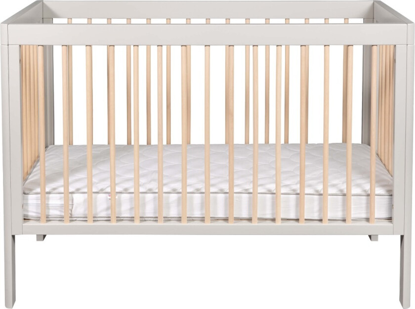 Troll Lukas Duo Sprinkelseng myk grå / natur