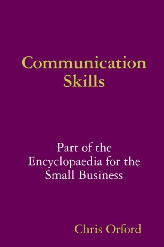 Communication Skill av chris orford (Paperback)