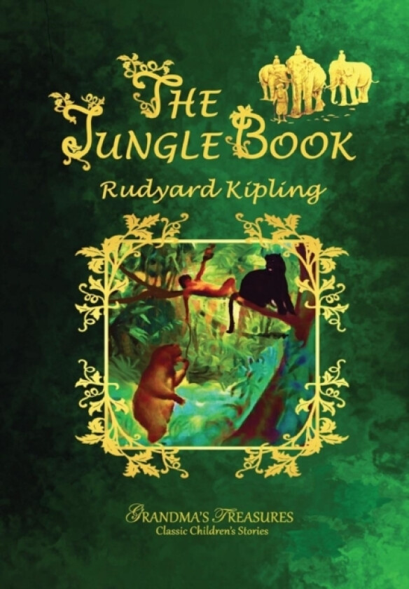 THE Jungle Book av GRANDMA'S TREASURES, Rudyard Kipling (Hardcover)