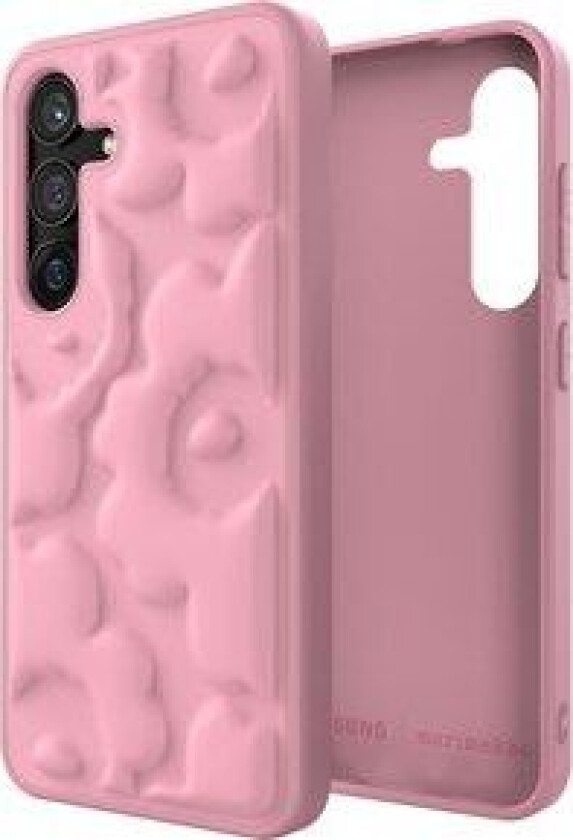 S24 Marimekko Embossed Case, Pink