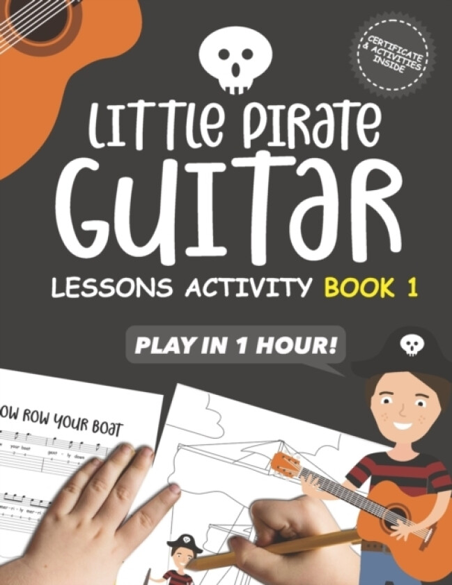 Little Pirate Guitar Lesson Activity Book1 av David Mark Bignell (Paperback)
