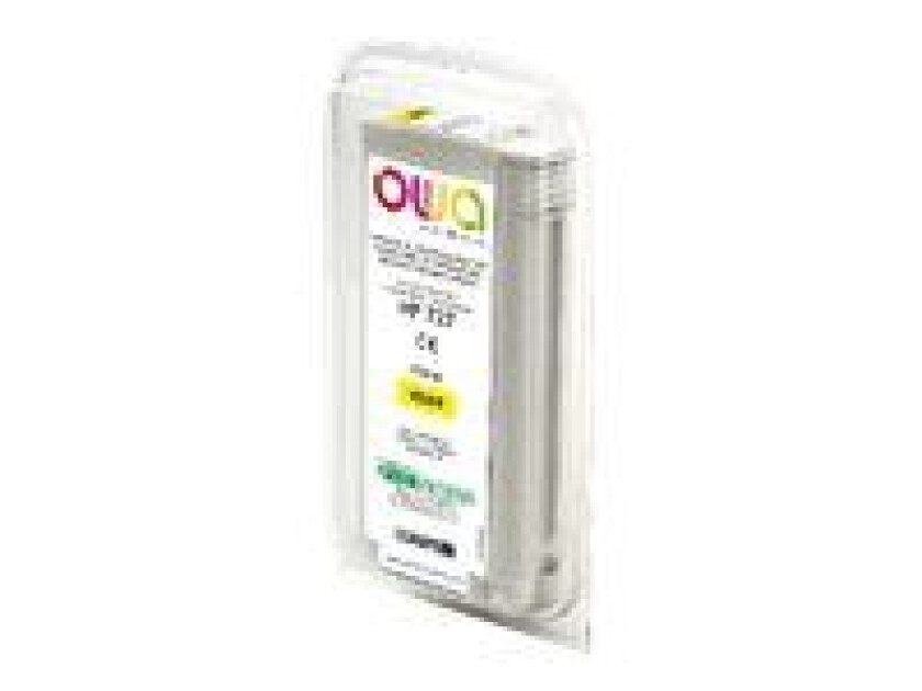 OWA - 130 ml - gul - kompatibel - blister - gjenfabrikert - blekkpatron - for HP DesignJet 2500cp, T1500, T1530, T920 ePrinter, T930
