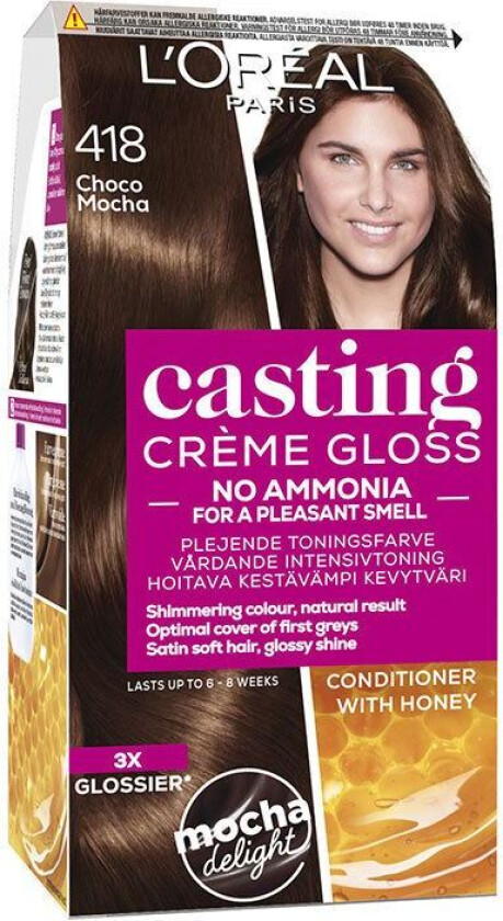 L'Oréal Paris Casting Crème Gloss 418 Choco Mocha 180ml
