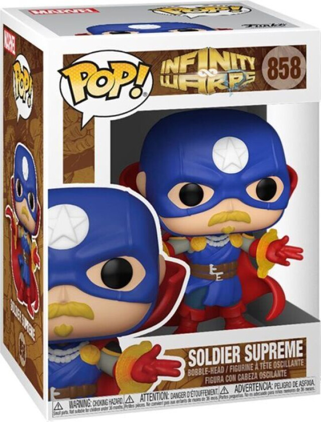 Funko Funko POP Marvel: Warps Figure - Soldier Supreme