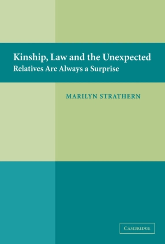 Kinship, Law and the Unexpected av Marilyn Strathern (Hardcover)