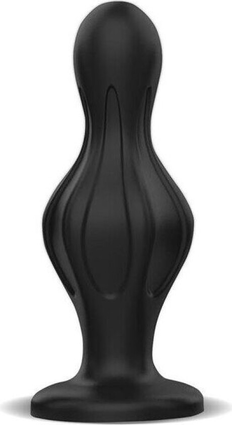 Afterdark Nocte Anal Plug Black Silicone 12cm Analplugg