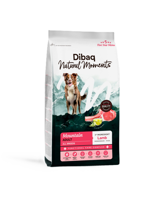 Natural Moments Dog Mountain 12kg - Hund - Hundefôr & hundemat - Tørrfôr for hund - DIBAQ