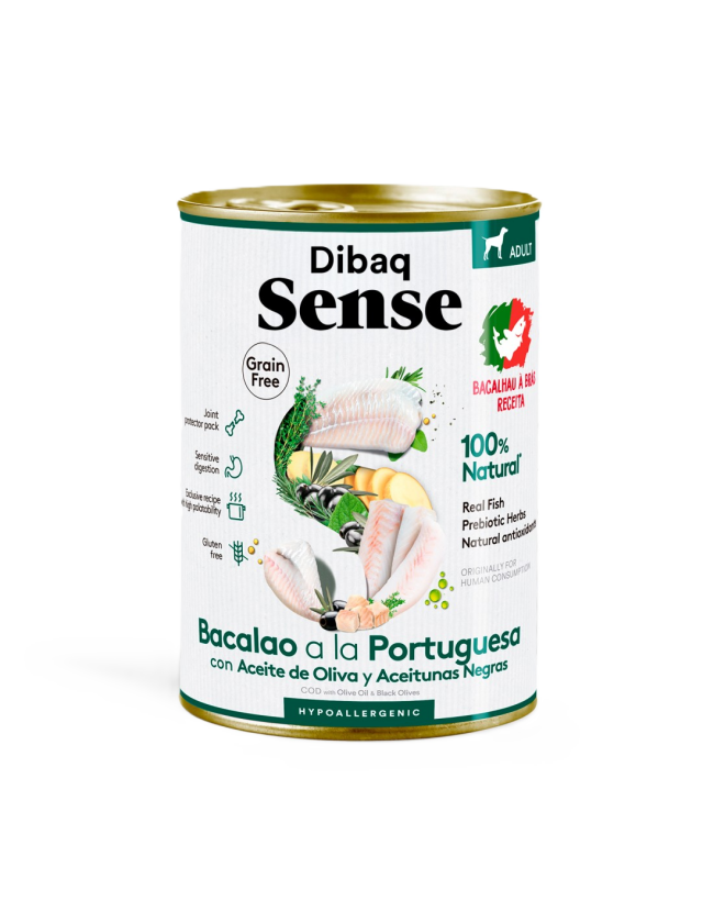 Sense Grain Free Cod 380g - Hund - Hundefôr & hundemat - Våtfôr & våtmat - DIBAQ