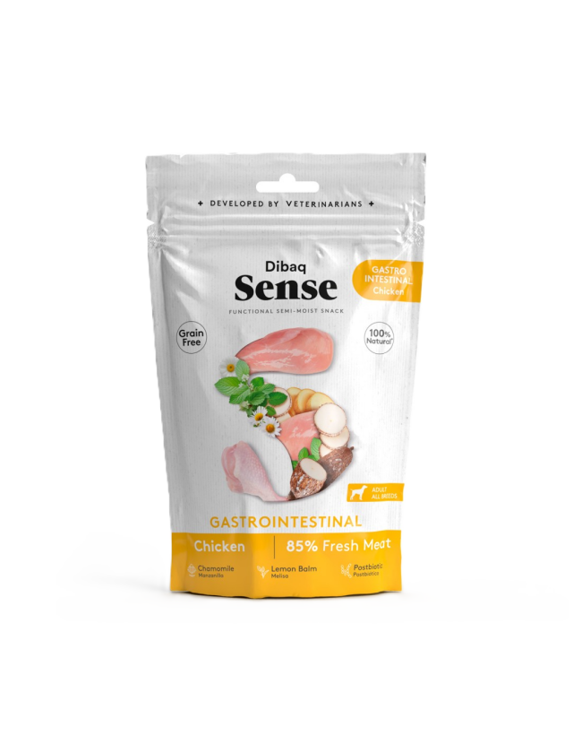 Dog Sense Snack Gastro Chicken 100g - Hund - Hundegodbiter & tyggebein - Belønningsgodbiter for hund - DIBAQ