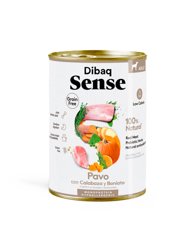 Sense Grain Free Turkey 380g - Hund - Hundefôr & hundemat - Våtfôr & våtmat - DIBAQ