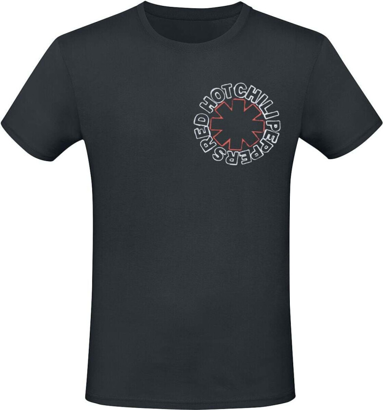 T-skjorte - Asteriks Fire Logo - S til 3XL - Herrer - svart