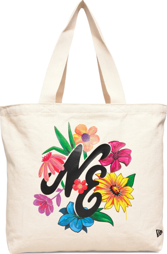 Ne Graphic Tote Newera - Cream - ONE SIZE