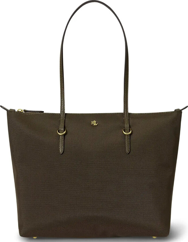 Nylon Medium Keaton Tote Bag - Green - ONE SIZE