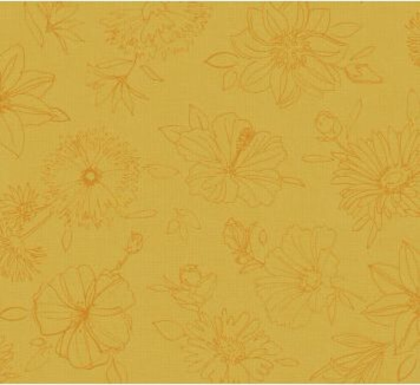 VOKSDUK MANHATTAN PALMAS GUL OVAL 150X250CM