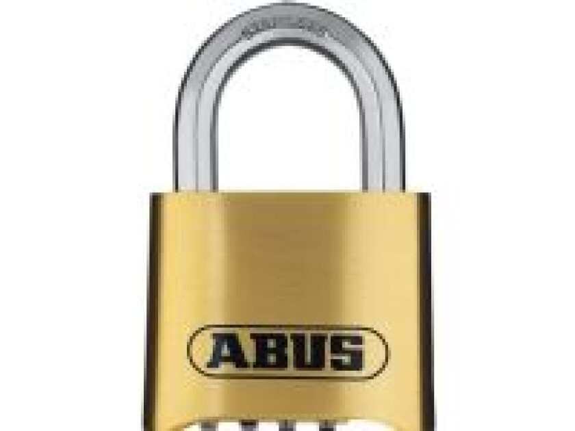 180IB/50, Tradisjonell, Kombinasjonslås, Bruk av universalnøkkel mulig, Messing, Messing, Herdet stål