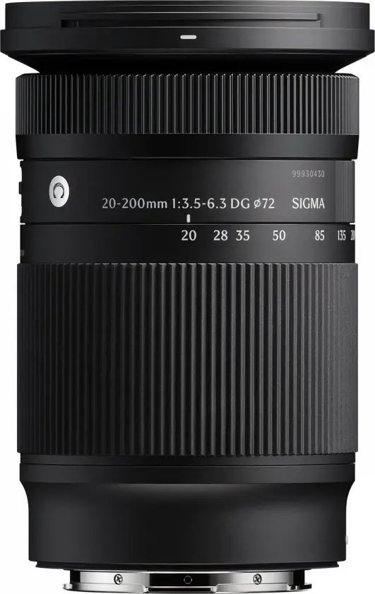 20-200mm f/3.5-6.3 DG Contemporary L-Mount. Ø72mm