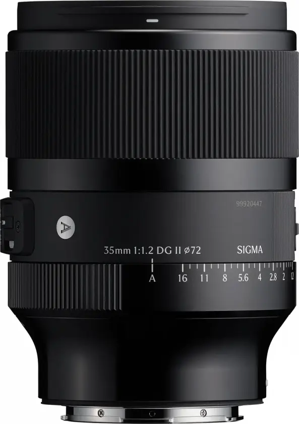 35mm f/1.2 DG II Art Sony FE Sony E-Mount. Ø72mm