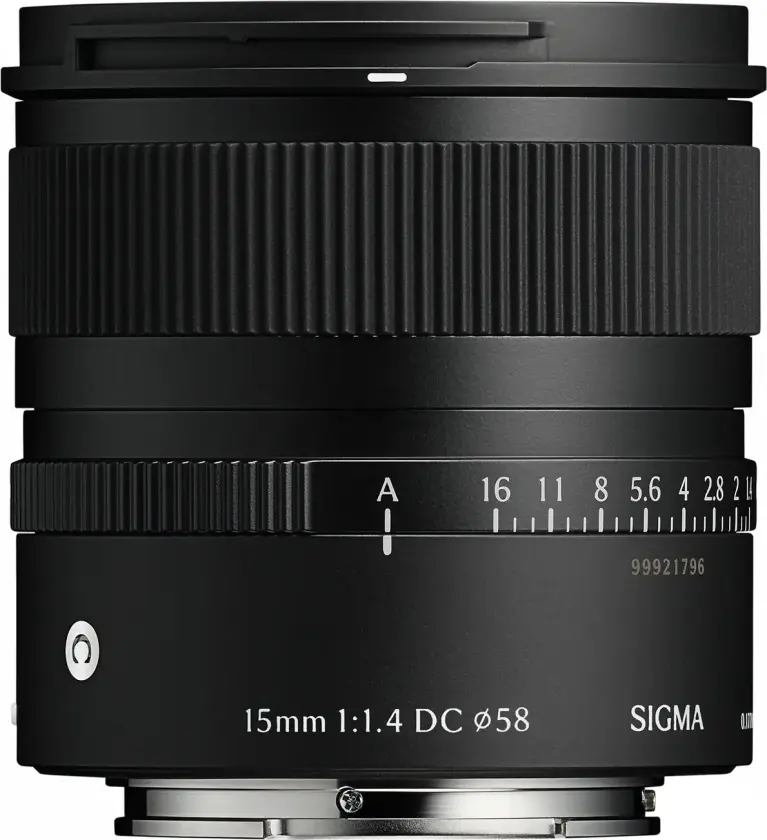 15mm f/1.4 DC Contemporary E Sony E