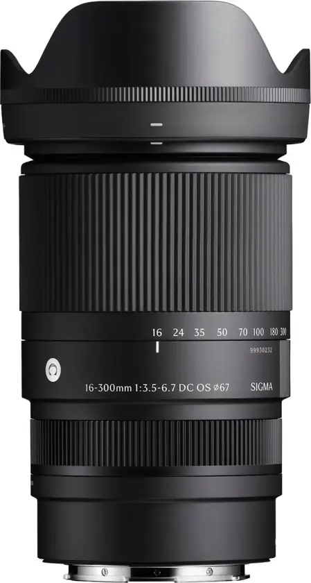 16-300mm f/3.5-6.7 DC OS Sony E-Mount APS-C. Ø67mm