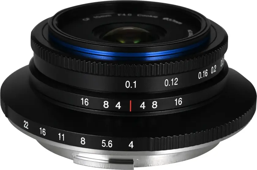 10mm f/4 Cookie Black For Canon RF. APS-C. Sort