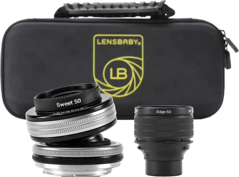 Optic Swap Intro Collection FE Kit med Sweet 50 og Edge 50 Sony E mount