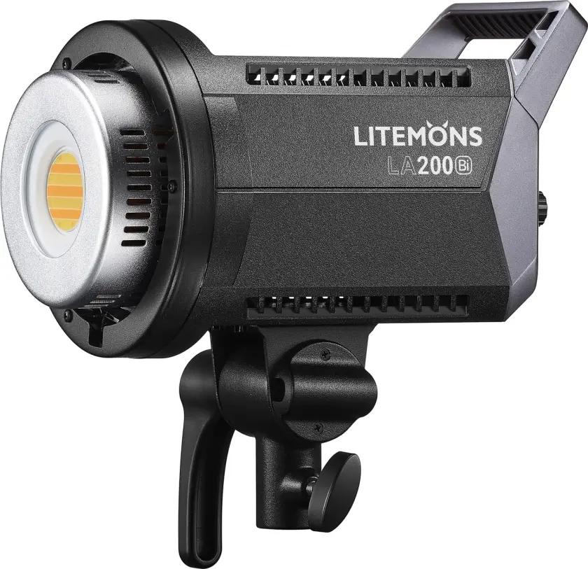 Litemons LA200Bi BiColor LED Light Portabel LED lampe 2800-5600K. 230W