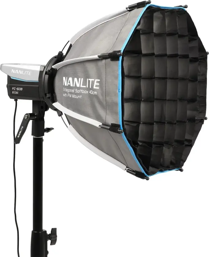 Octagonal Softbox 40cm Med FM Mount