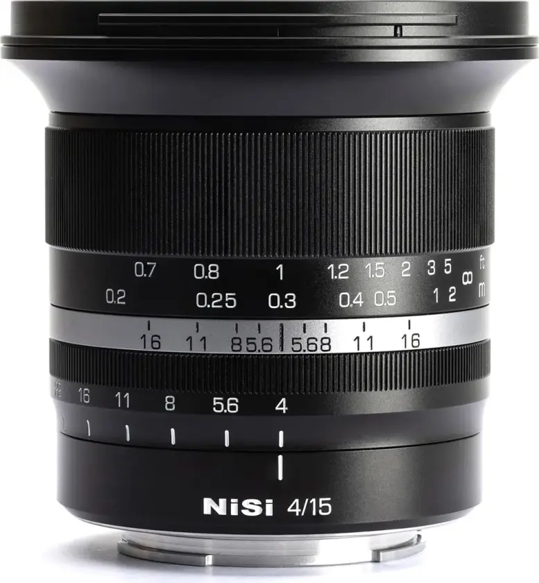NiSi 15mm f/4 Fuji X-mount Vidvinkel, manuell fokus