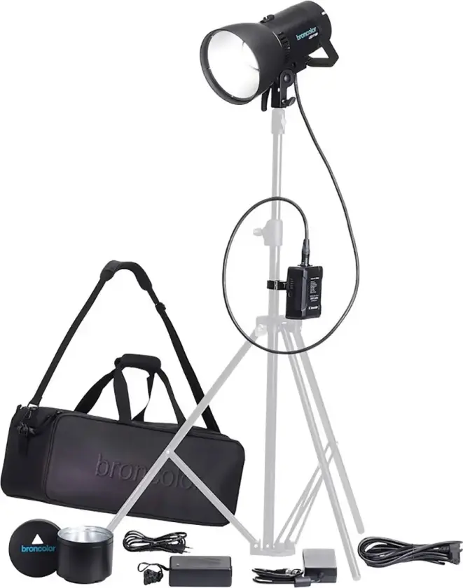 Bilde av LED F160 Versatility Kit 2800-6800K. Med reflektorer og bag.