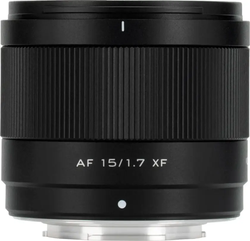 AF 15mm f/1.7 Air XF X-Mount APS-C. Ø58mm