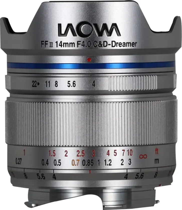 14mm f/4.0 FF RL Zero-D Silver Leica M