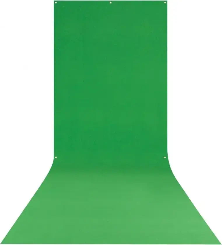 X-Drop Bakgrunn 5x7 GreenScreen 1,5 x 2,1 m Chroma Green