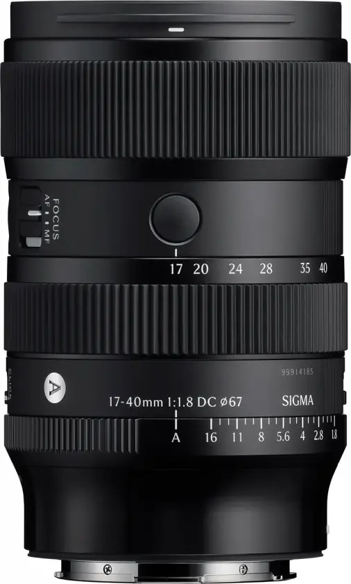 17-40mm f/1.8 DC Art For Canon RF (APS-C). Ø67mm