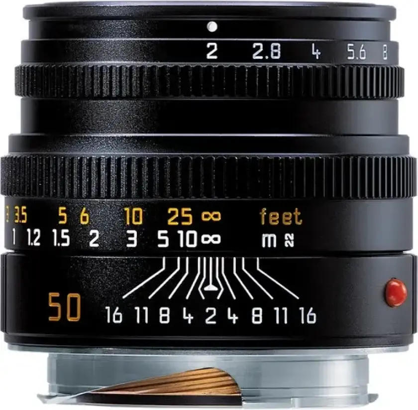 Bilde av Summicron-M f/2 50mm, Sort Filterfatning E39