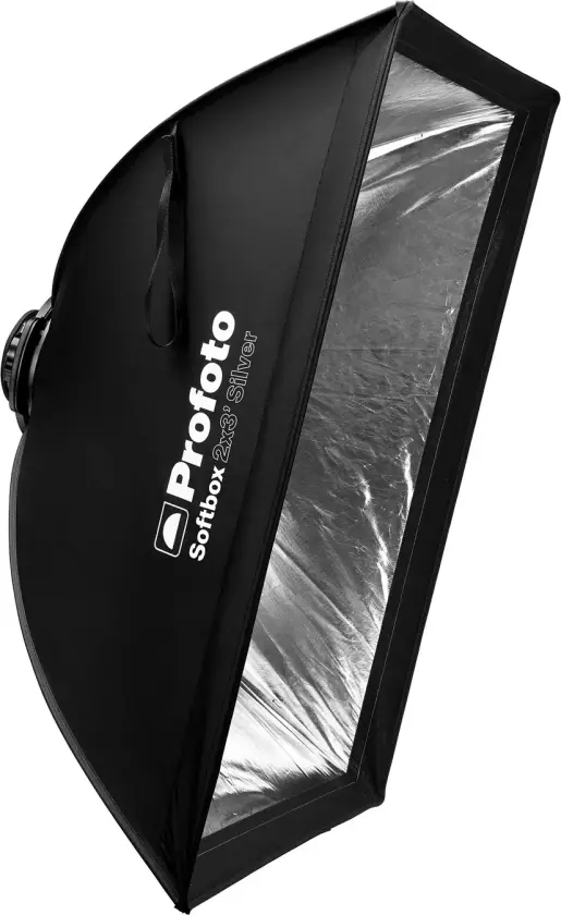 Bilde av Softbox 2x3' Silver Foldbar softboks 60x90cm m/festering