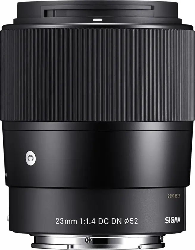 23mm f/1.4 DC DN Contemporary X-Mount. Ø52mm